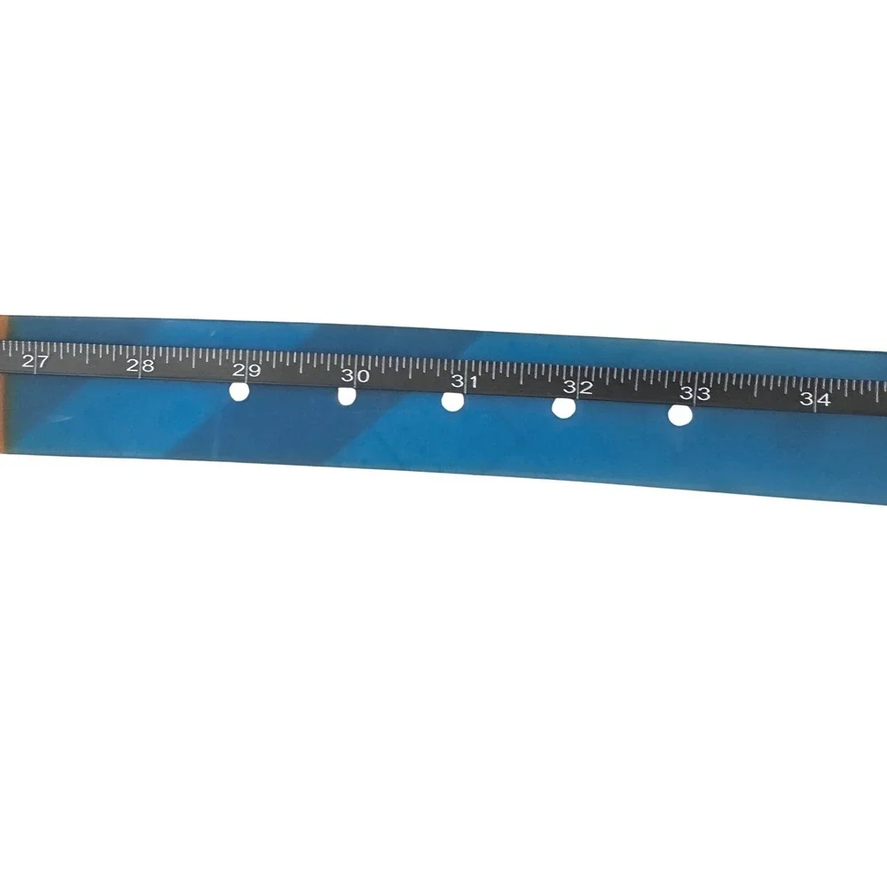 Vintage 90s Translucent Vinyl Belt Medium Rainbow Color Block Made USA